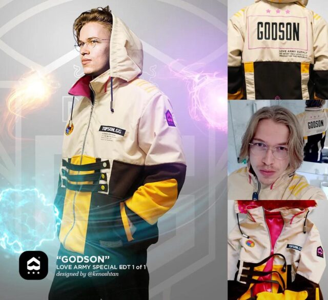 Topson 1 of 1 Invoker Dota 2 Jacket